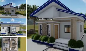 Super Ganda Modern House Design with 760K Budget (6x7) ~ Homlovely.com