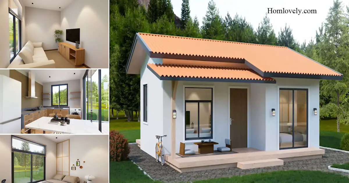 Very Cozy Small House Design And Plan ~ Homlovely.com