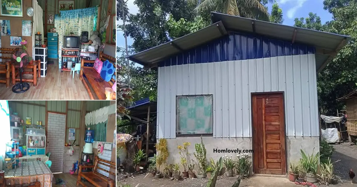 400K Modern Metal Cladding House Design Easy to Build ~ Homlovely.com
