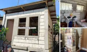 50K Compact Concrete House ( 12x11 ft ) ~ Homlovely.com