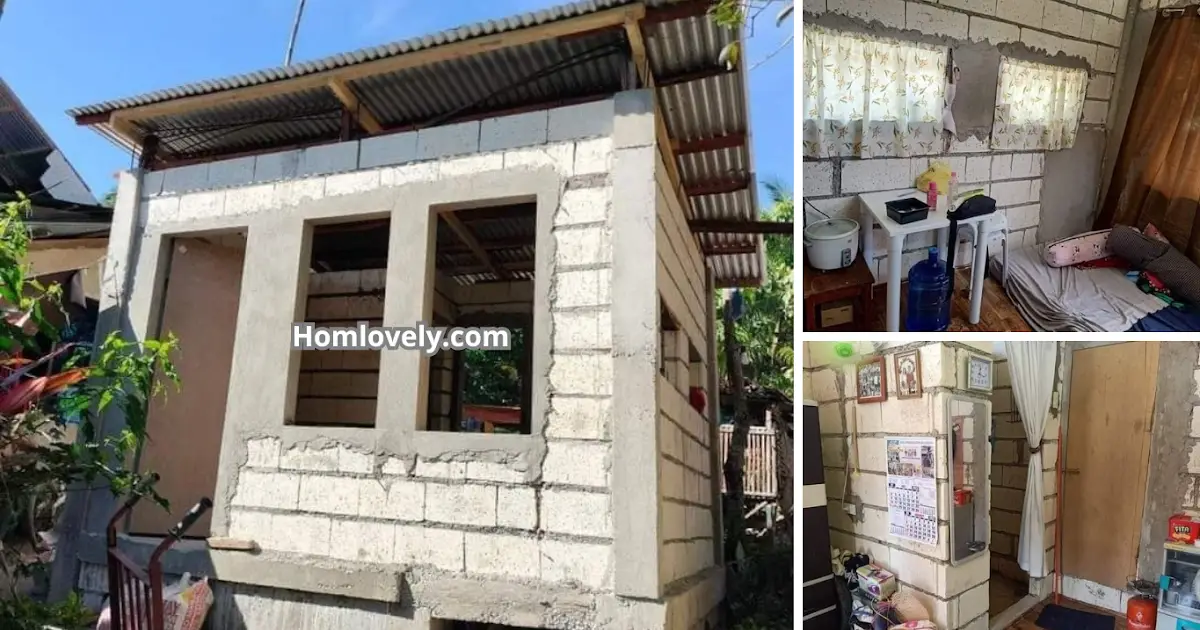50K Compact Concrete House ( 12x11 ft ) ~ Homlovely.com