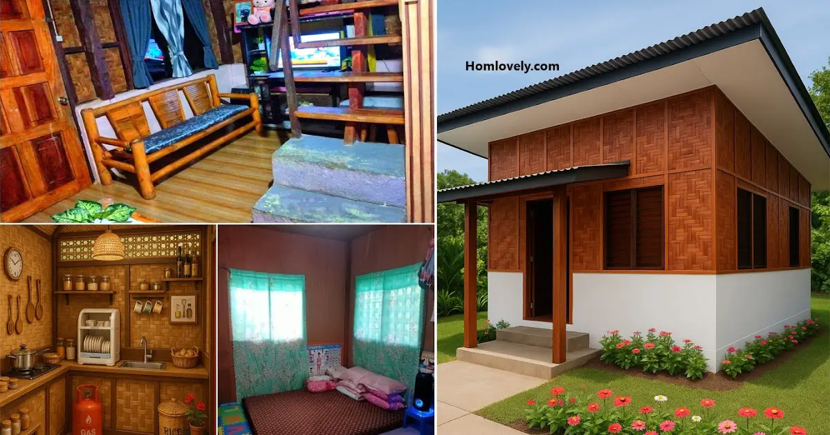 6 x 6 m 2Br Native Amakan House Design Ideas ~ Homlovely.com