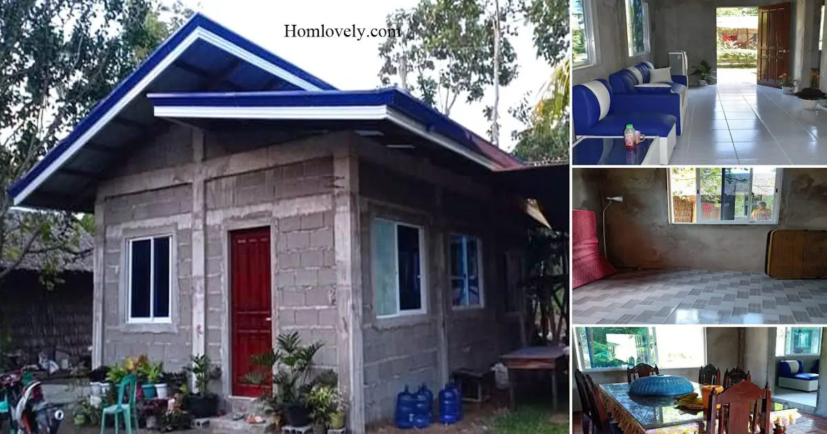 Inspiring Ganda Full Concrete Small Bahay ~ Homlovely.com
