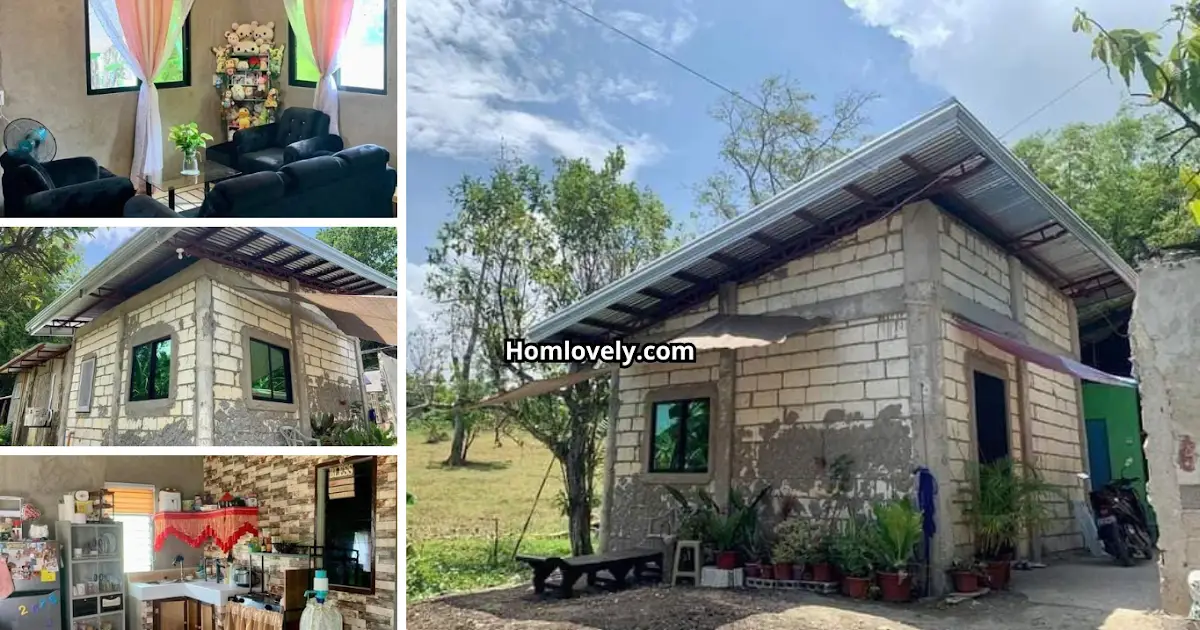 Super Ganda Simple Concrete House Built in 3 Months ~ Homlovely.com