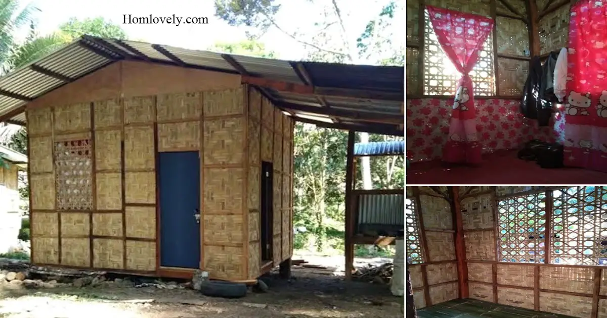 Tiny House Amakan House With Pink Interior Design ~ Homlovely.com