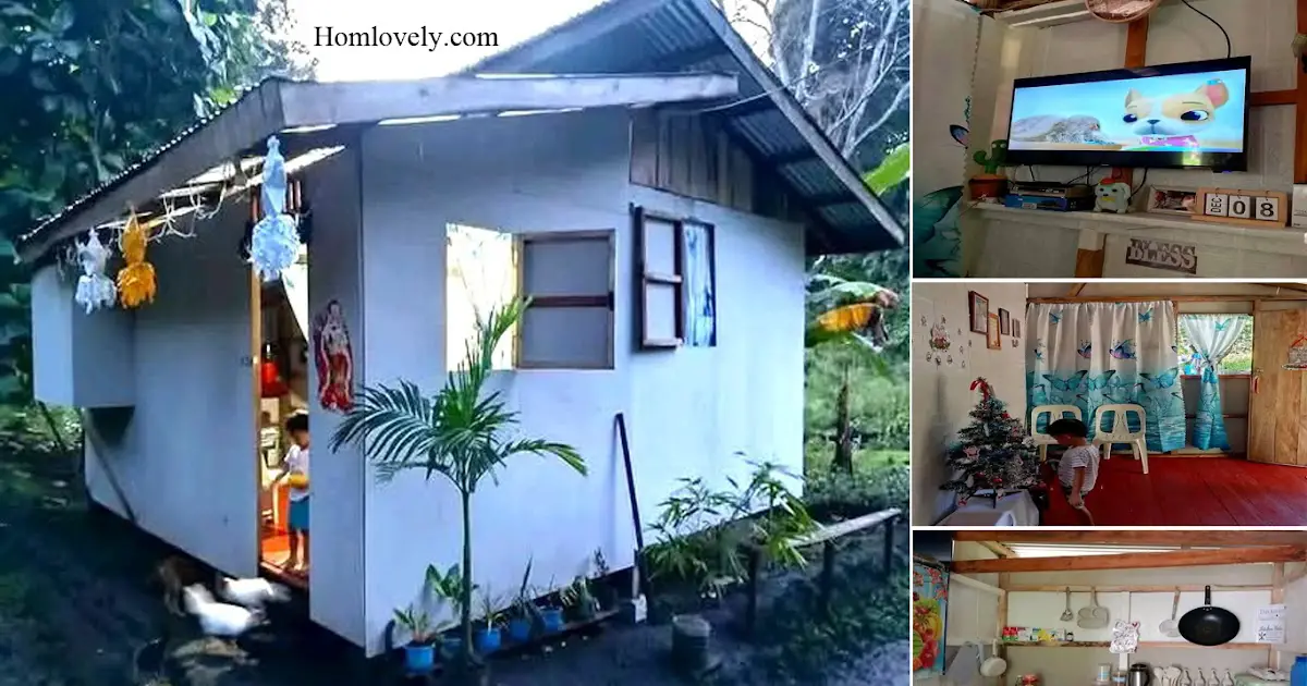 30 SQM Hardiflex Small Bahay For Beloved Family ~ Homlovely.com