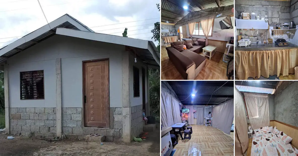 30sqm Half Concrete-Plywood with Estimated Cost ~ Homlovely.com