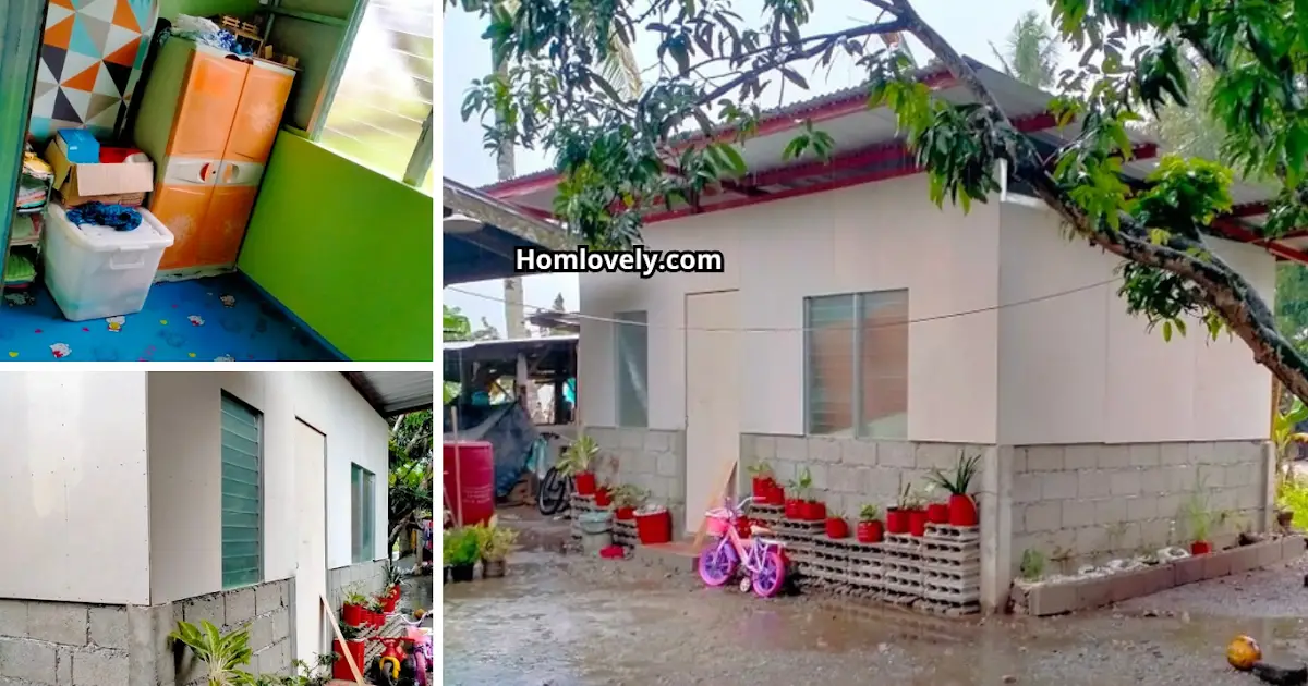 ( 4 Month ) Simple at Magandang Bahay Half-Plywood 12x18ft ~ Homlovely.com