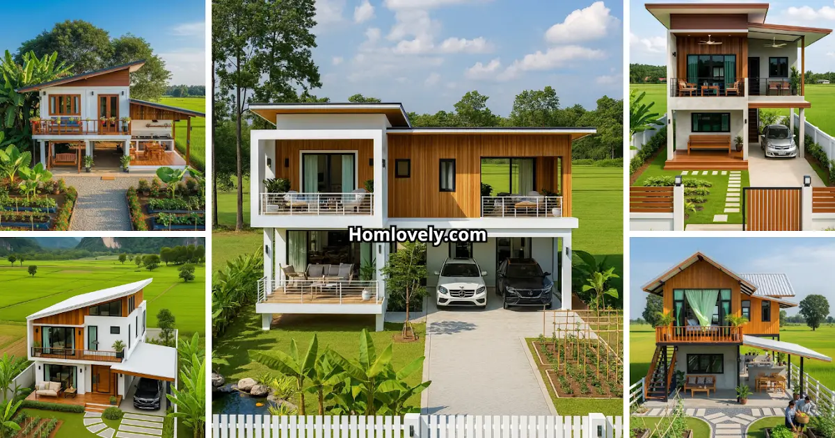 5 Top Modern Bahay Design, Simple Living in Province ~ Homlovely.com