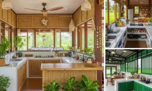 6 Charming Semi-Outdoor Kitchen ~ Homlovely.com
