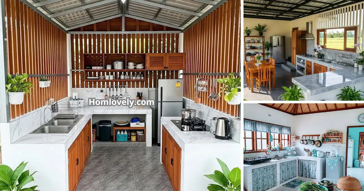 7 Inspiring Filipino Kitchen Layouts With Est. Cost ~ Homlovely.com