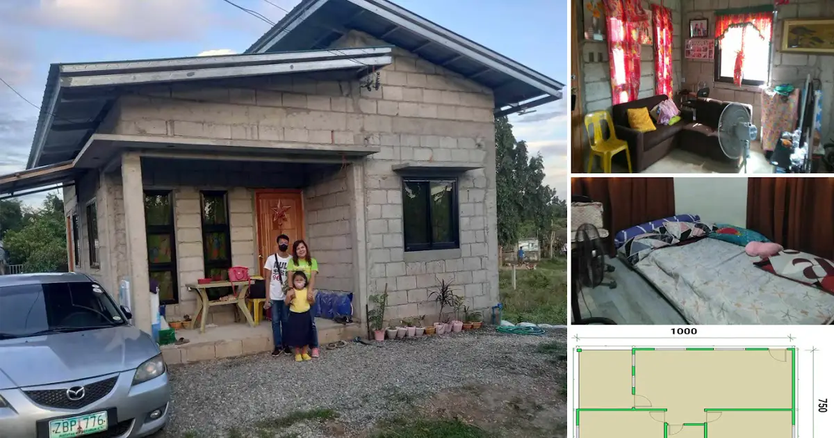 75sqm Concrete House with 2Br 1Cr ~ Homlovely.com