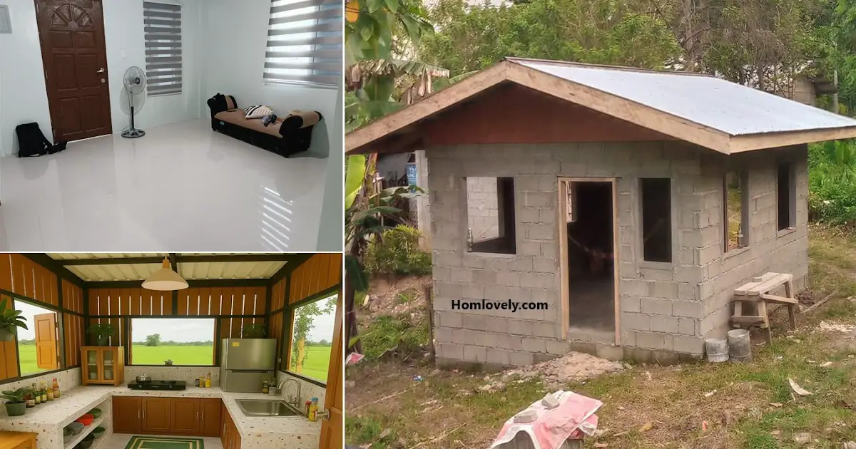 97K Komportable Bahay House Design with 2Br ~ Homlovely.com