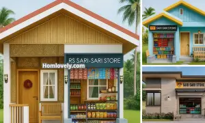 Best Small House with Tindahan & Cost 2025 ~ Homlovely.com