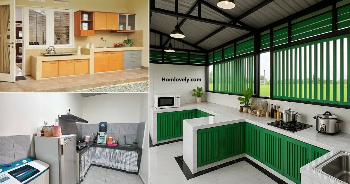 Minimalist Small Kitchen in Low-Budget ~ Homlovely.com