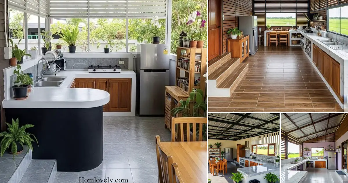 New Design and Inspiration for a Small Kitchen ~ Homlovely.com