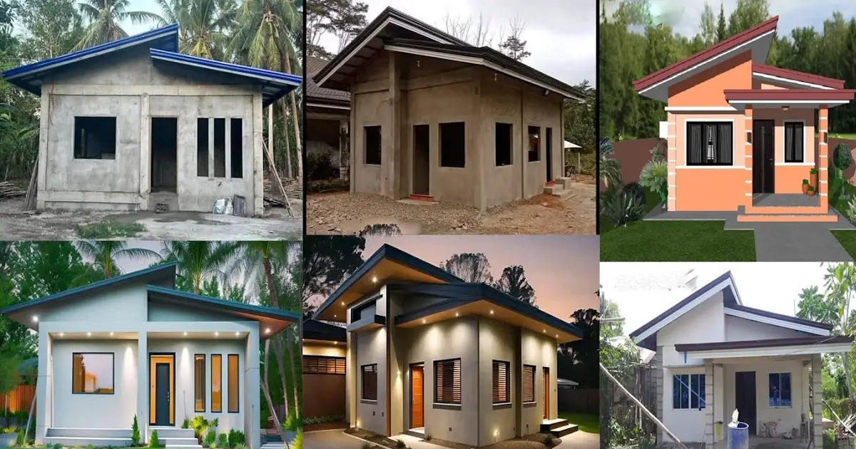 Six Simpleng Bahay for Small Space ~ Homlovely.com