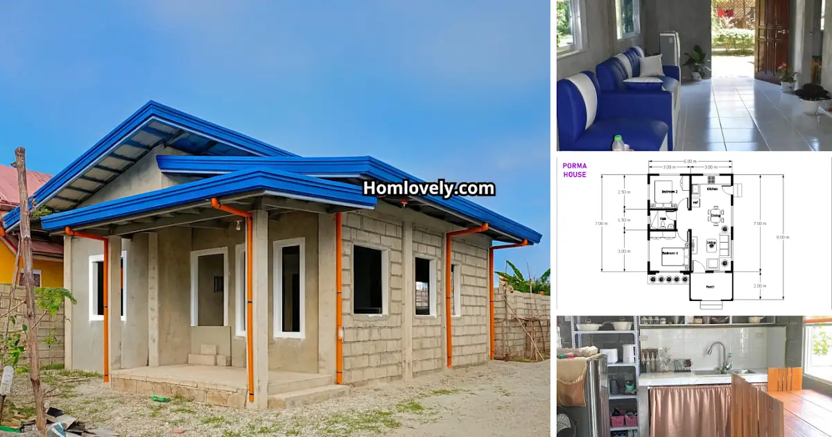 Super Ganda Nito Full Concrete House with Est 700K Budget ~ Homlovely.com