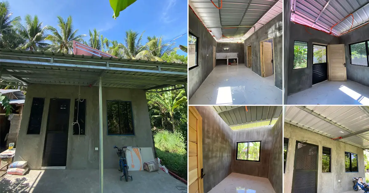 300K Small Concrete House 40sqm ~ Homlovely.com