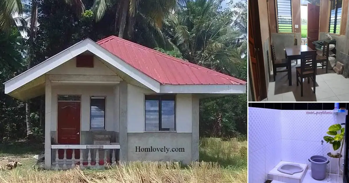 Budget Friendly Concrete Bahay Design and Detail Room ~ Homlovely.com