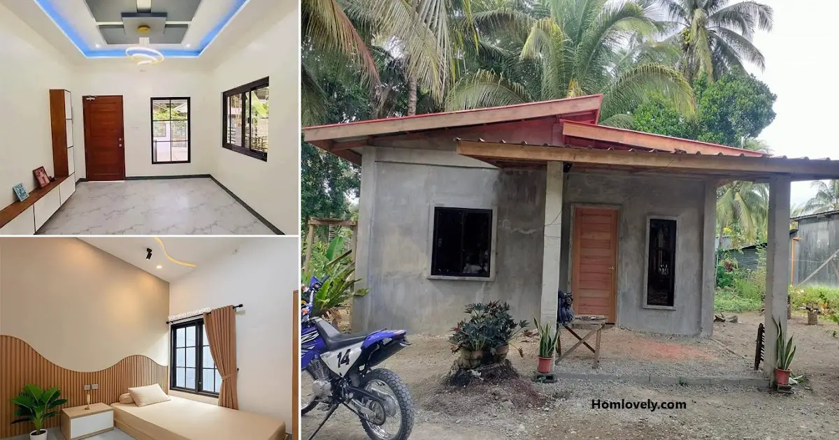 Budget | OFW Concrete Bahay House in 20-Days ~ Homlovely.com
