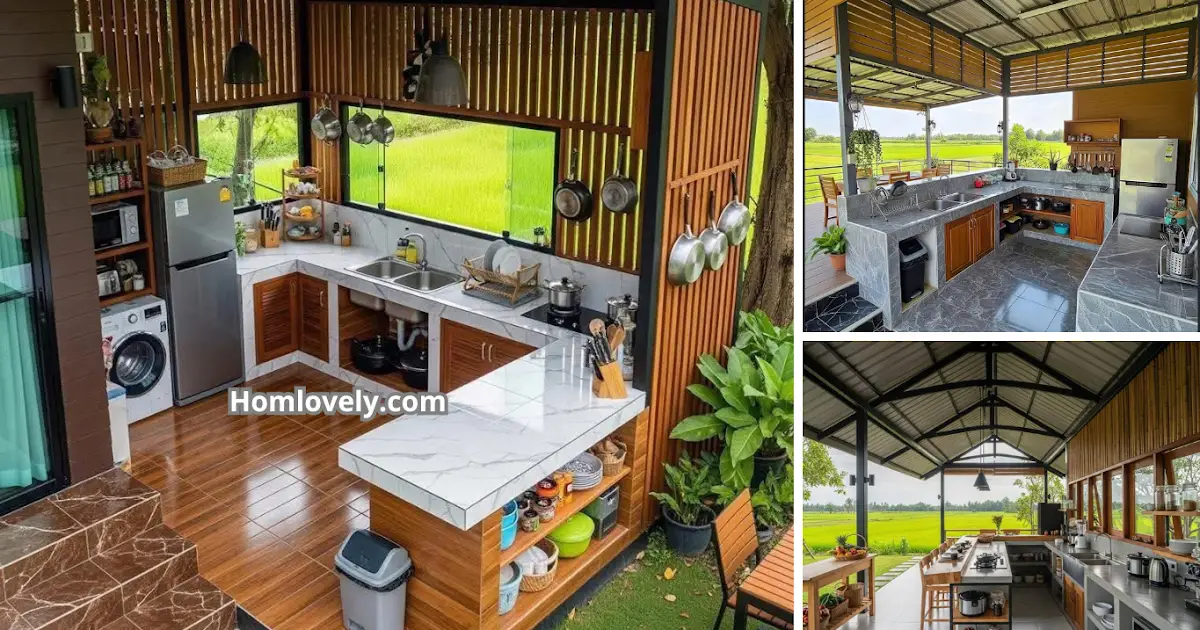 Fresh Open Kitchen Inspiration for Pinoy Homes ~ Homlovely.com