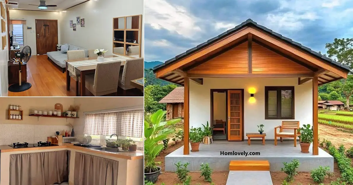 On-Budget Beautiful Tiny House 2025 with Rooms ~ Homlovely.com
