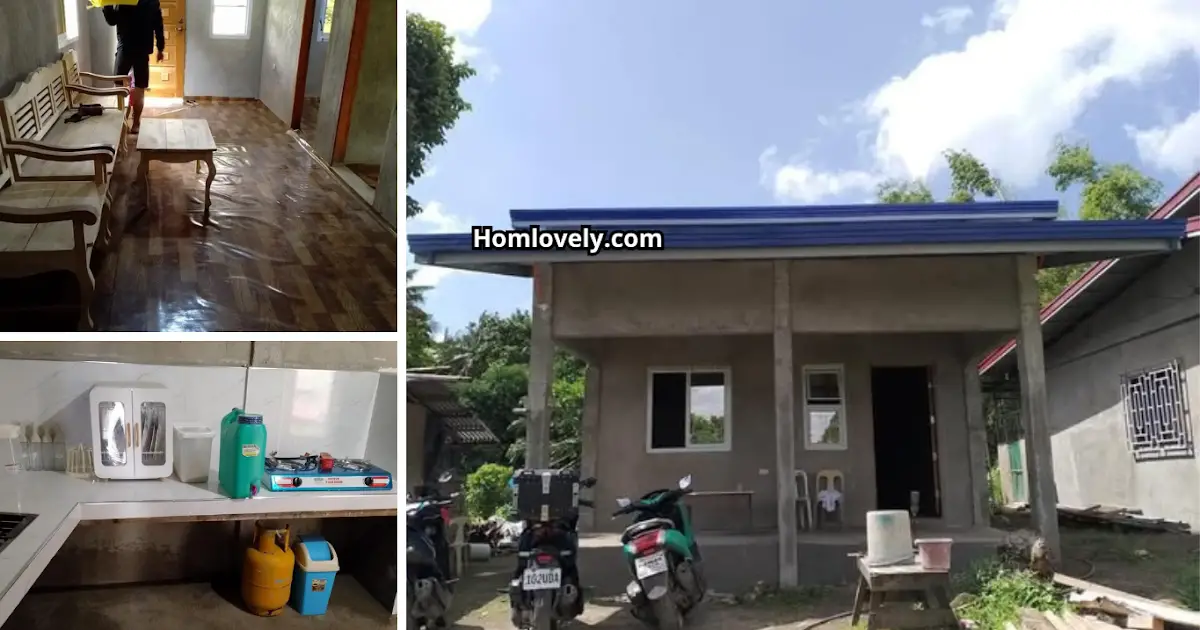 Simple Concrete Pinoy House 2 BR (₱500K Budget) ~ Homlovely.com