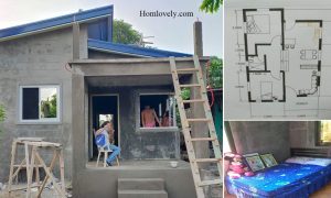 Simpleng Bahay Design With Concrete Materials ~ Homlovely.com