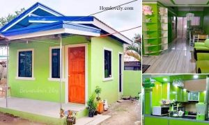 Tiny Small House Design With Green Impression ~ Homlovely.com