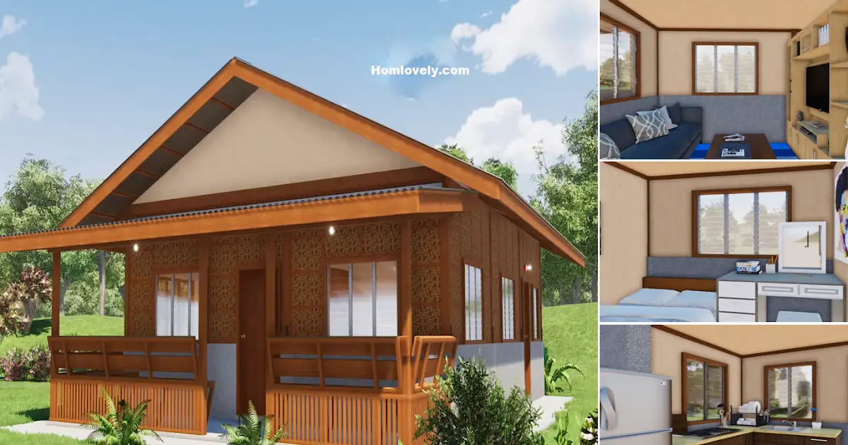 63 Sqm Half Amakan House Design ~ Homlovely.com