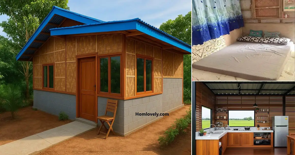 Half Amakan House 7 x 9 m Complete Rooms ~ Homlovely.com