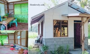 Half Concrete Small Bahay With Green Impression ~ Homlovely.com