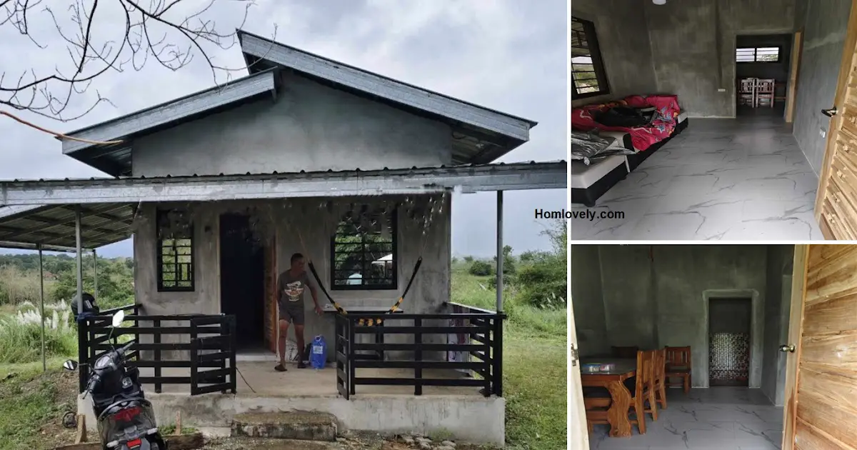 Humble Tiny Concrete House 1CR ~ Homlovely.com