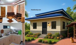 Metal Cladding Bahay House in Low-Budget ~ Homlovely.com