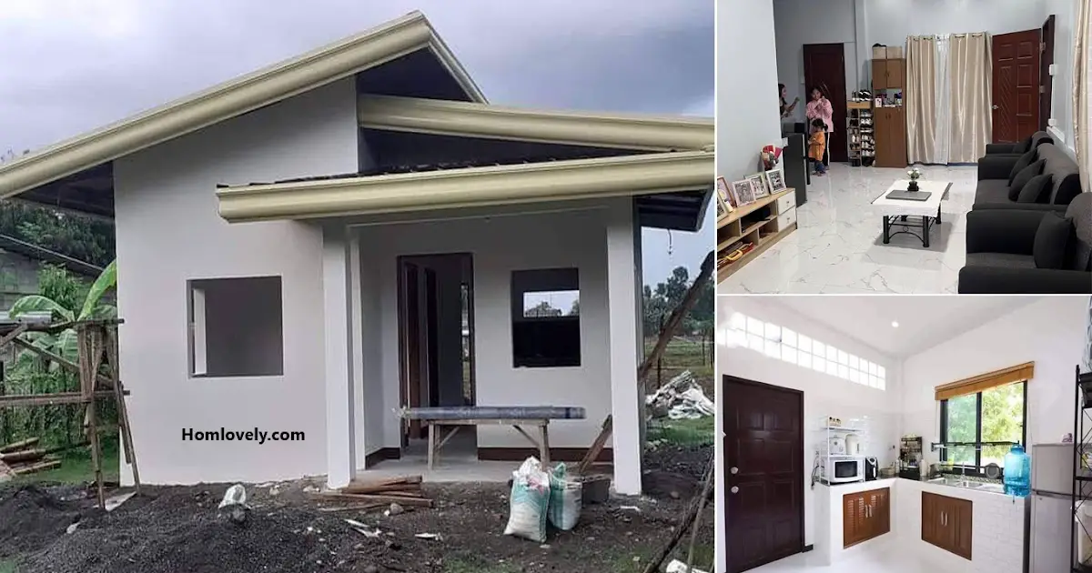 Modern Bahay House 7x9 m Full-Facilities ~ Homlovely.com