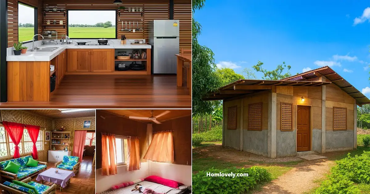 Pretty Little Amakan House in Low-Budget ~ Homlovely.com