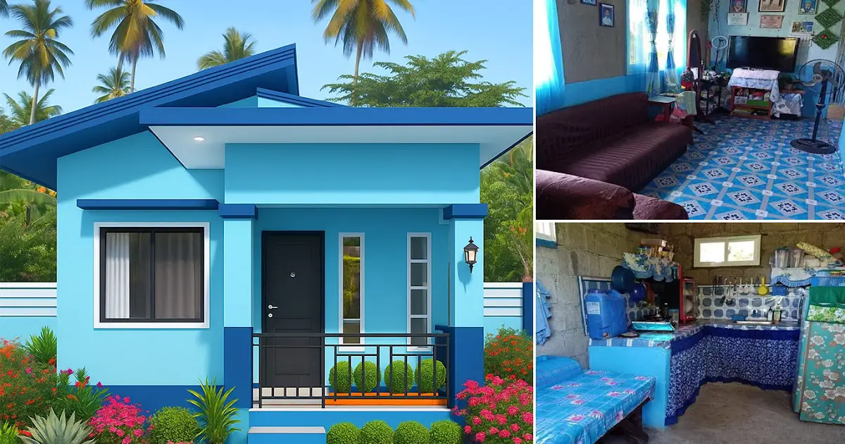 Serenity in Shades The Allure of Blue Homes ~ Homlovely.com