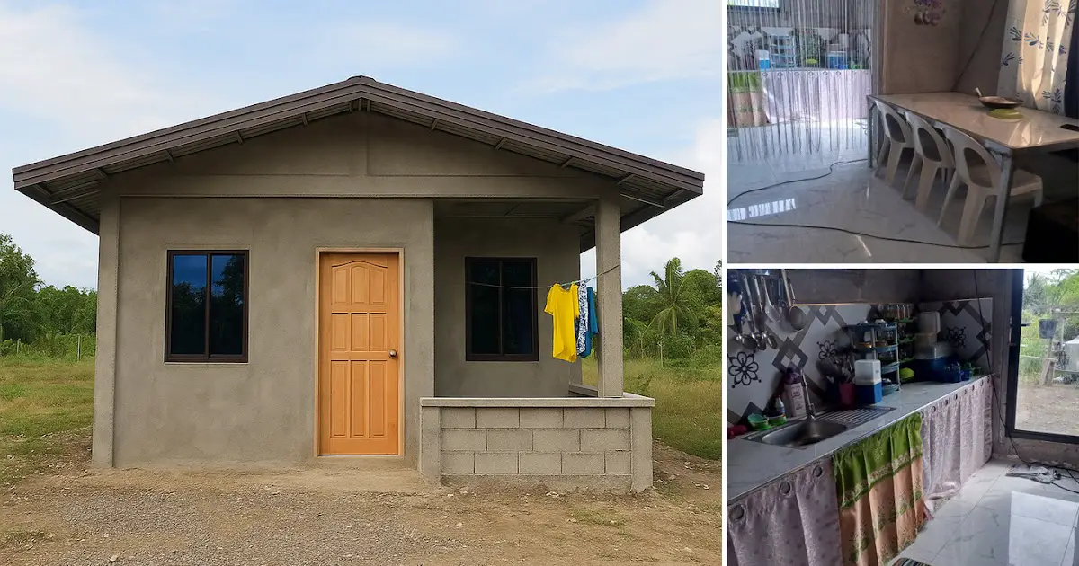 20x25ft (100sqm) Concrete House 500K ~ Homlovely.com