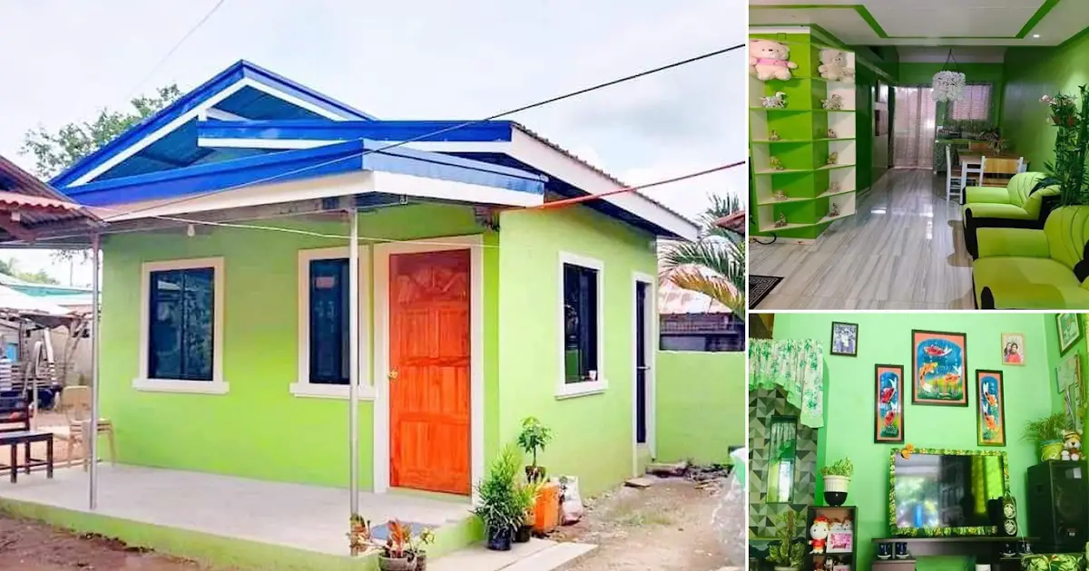 36sqm Small Green Bahay Pictures ~ Homlovely.com