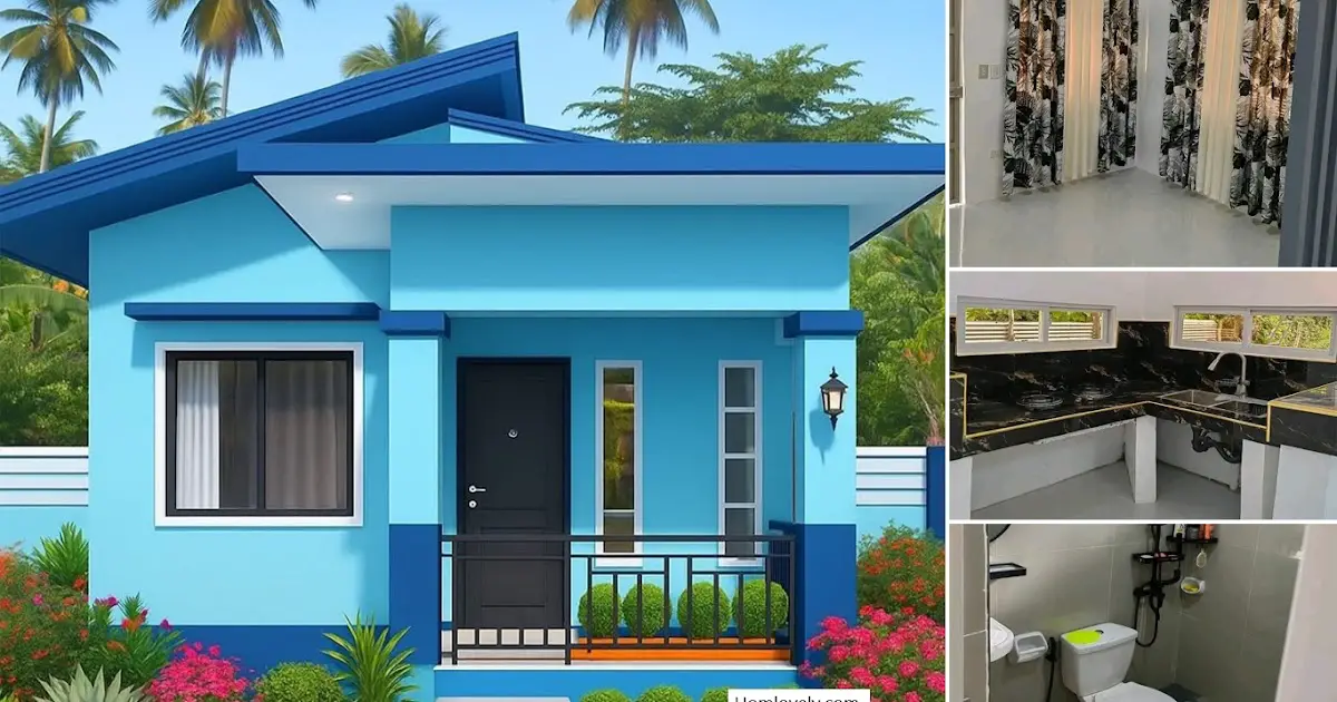 45 SQM 2 Rooms 1 Cr, Magandang Bahay na Itinayo ng OFW sa HK ~ Homlovely.com