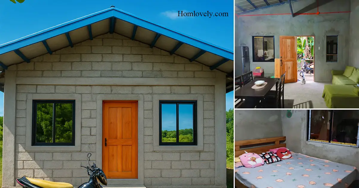 650k Na Gastos, Loob Lang ang Rough Finish Bahay with 2 Bedroom ~ Homlovely.com