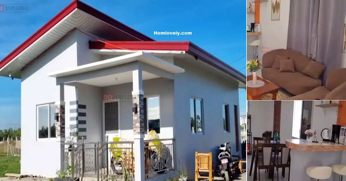 7 meters x 11 meter Simpleng Bahay ~ Homlovely.com