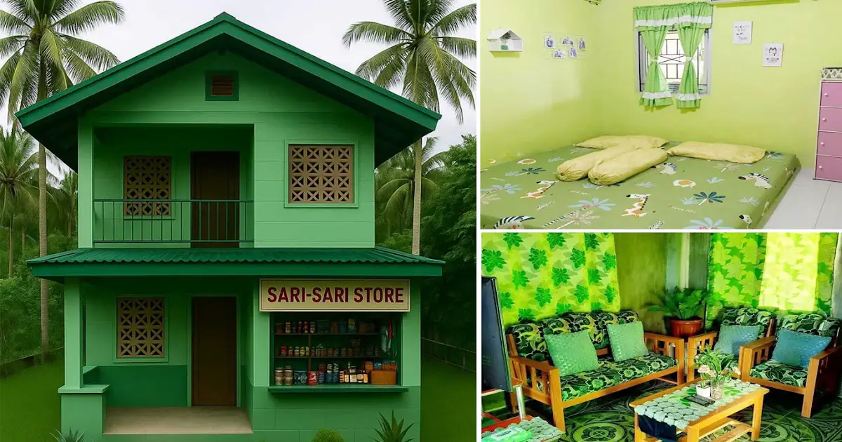 Bahay With Tindahan and Full Rooms ~ Homlovely.com