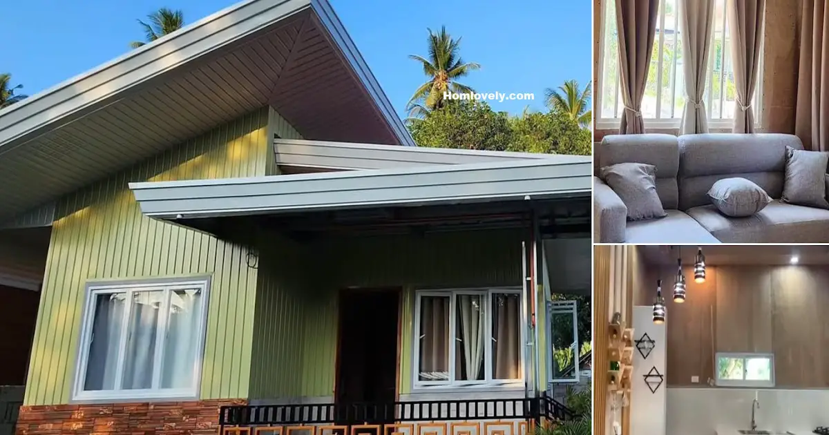 Half Spandrel House Design ~ Homlovely.com