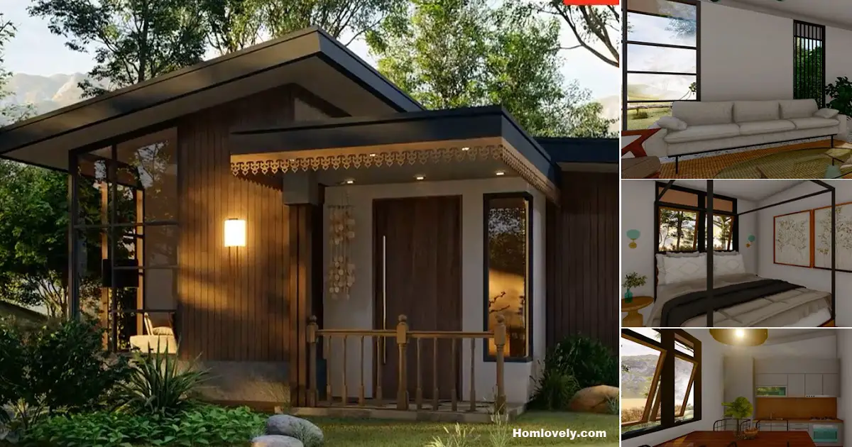 Low Cost Simple House With 2 Bedroom ~ Homlovely.com