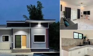 OFW Modern Bahay House in Pretty Flat Roof ~ Homlovely.com