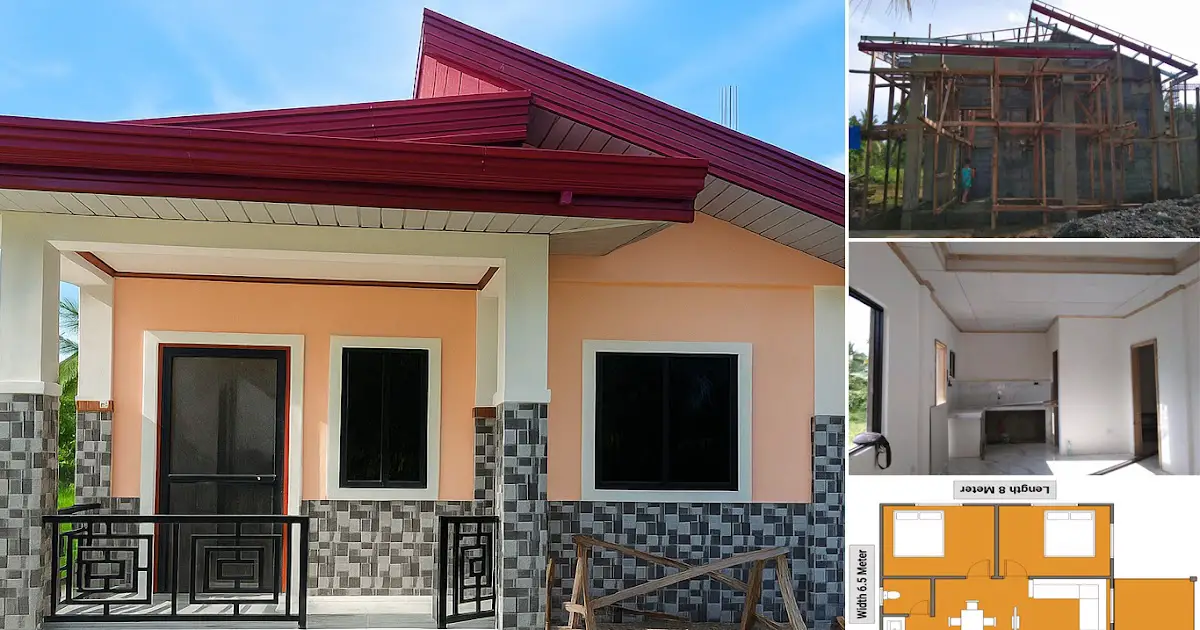 Pretty 52sqm House Building ~ Homlovely.com