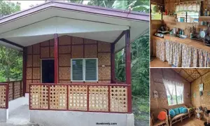 Simple Bahay With Half Amakan Design ~ Homlovely.com