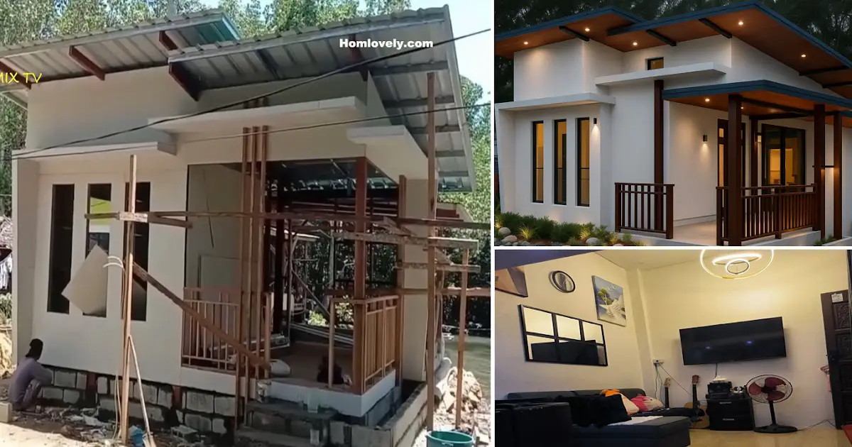 Before- After 80K Hardiflex House Design ~ Homlovely.com